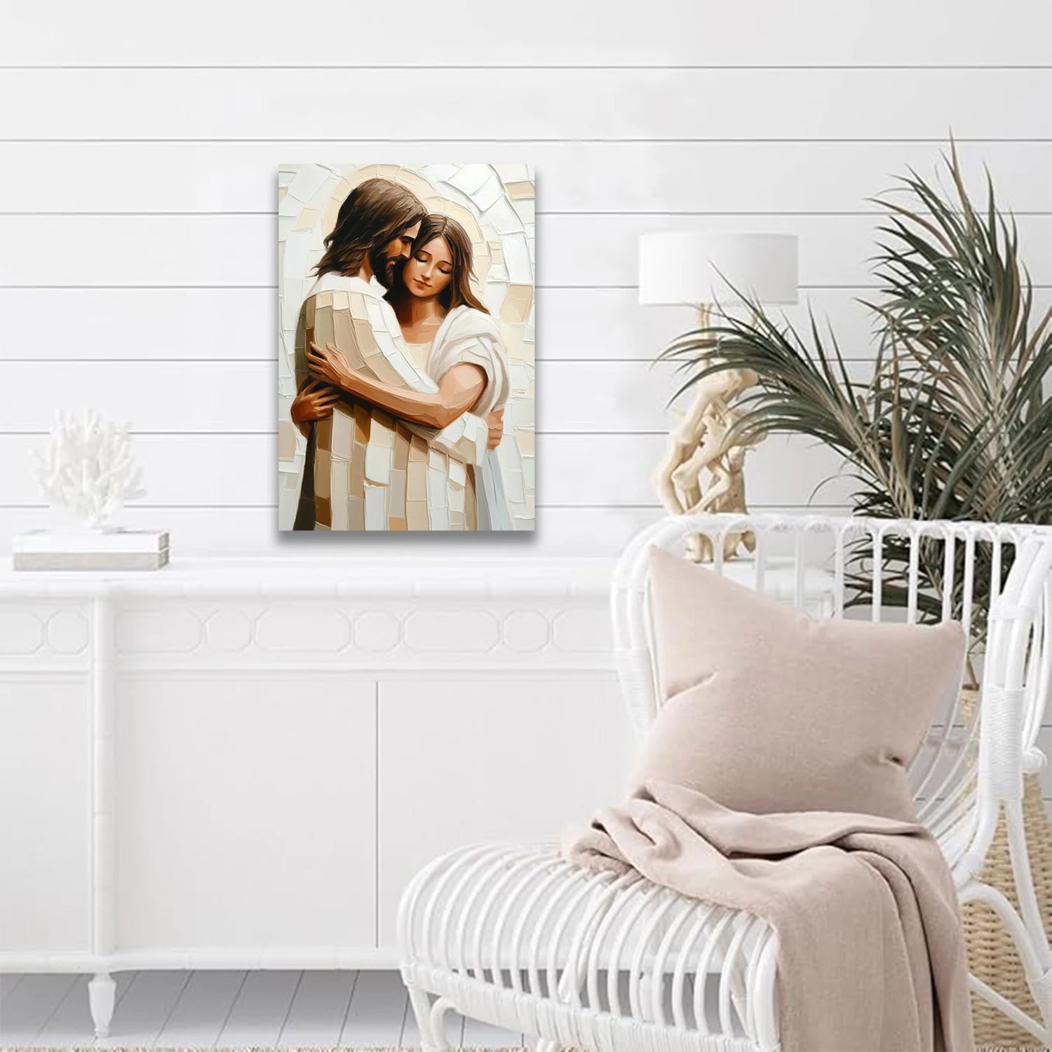 Jesus Embrace - AI Market Visuals