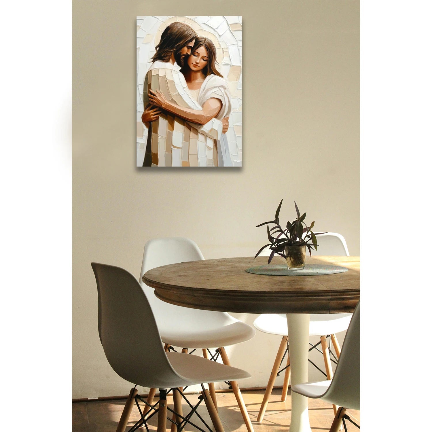 Jesus Embrace - AI Market Visuals