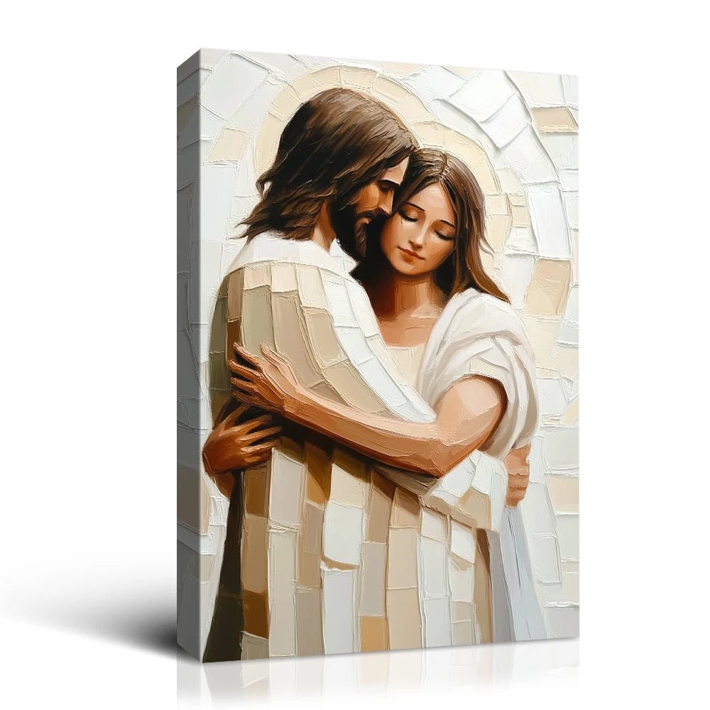 Jesus Embrace - AI Market Visuals