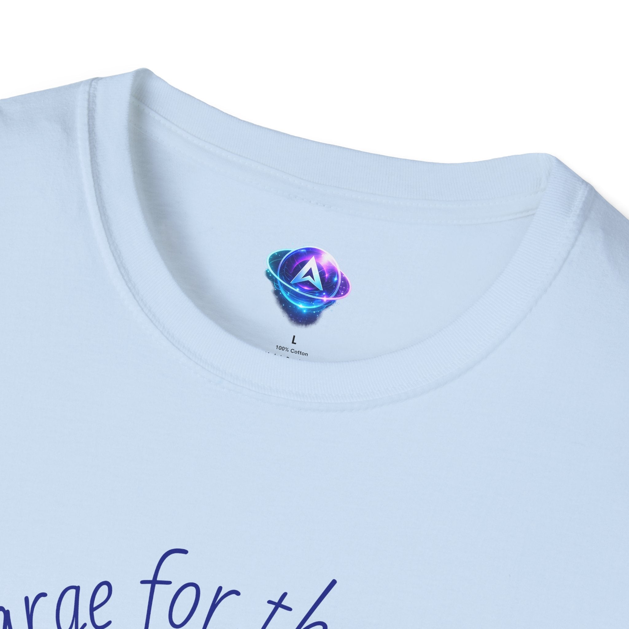 Motivational horse T-Shirt — "Charge for the Future, Forget the Past" - AI Market Visuals T-Shirt